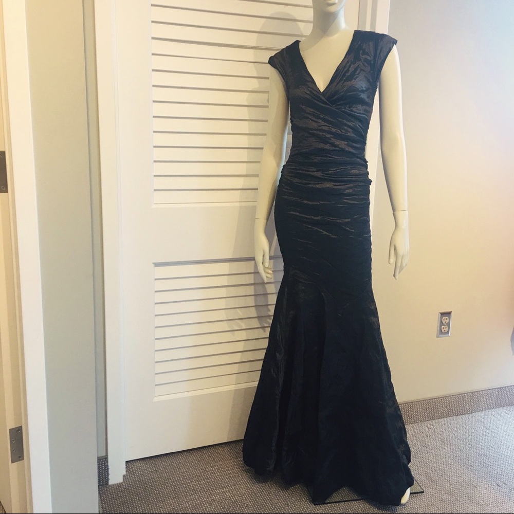 Black Formal Gown by Nicole Miller